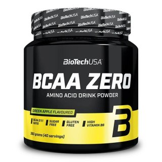 BioTech USA BCAA ZERO 360 g o smaku zielonego jabłka