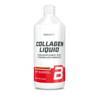 BioTech USA Collagen Liquid 1000 ml o smaku owoców tropikalnych