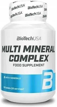 BioTech USA Multi Mineral Complex 100 tabletek