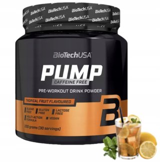 BioTech USA Pump Caffeine free 330 g o smaku owoce tropikalne