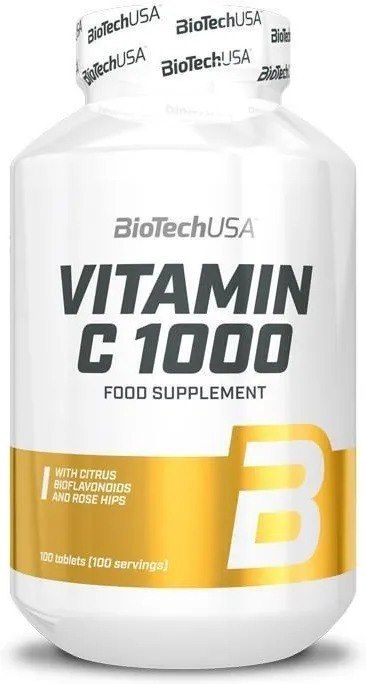 BioTech USA Vitamin C 1000 100 tabletek