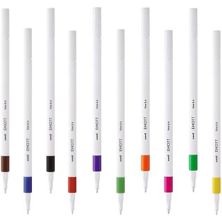 Cienkopis Uni Emott 0.4mm żółty Uni