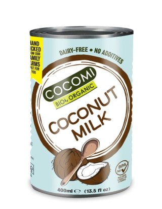 Cocomi Coconut Milk Napój Kokosowy Bez Gumy Guar BIO 400 ml