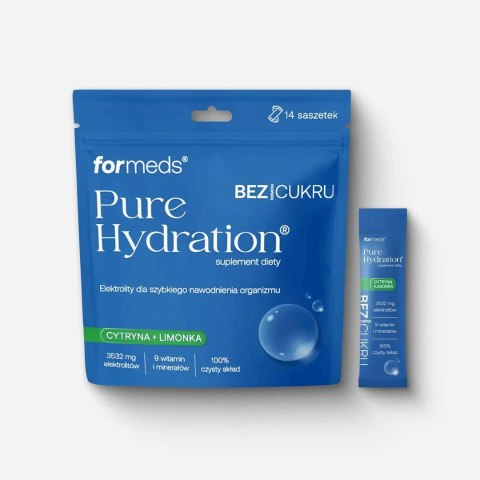 Formeds Pure Hydration Bez Dodatku Cukru cytryna + limonka