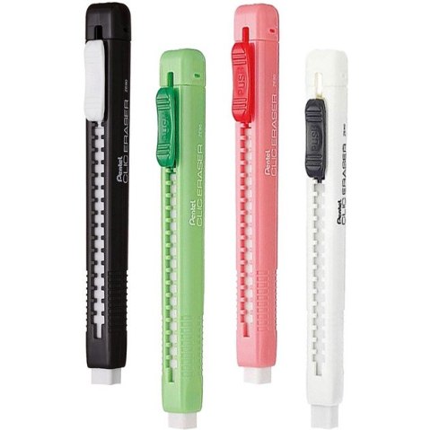 Gumka wysuwana Pentel Clic Eraser ZE80 biała Pentel