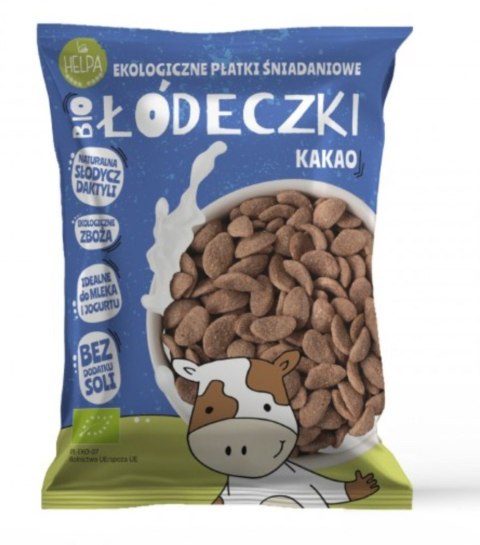 Helpa Łódeczki Jaglano - Orkiszowe Z Kakao Bez Dodatku Cukrów BIO 260 g