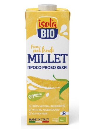 ISOLA BIO Napój jaglany bezglutenowy BIO 1 l