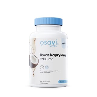 Osavi Kwas kaprylowy 1200 mg 120 kapsułek miękkich