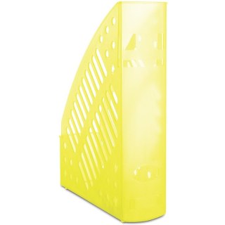 Pojemnik na dokumenty Donau A4/70mm transparentny żółty Donau