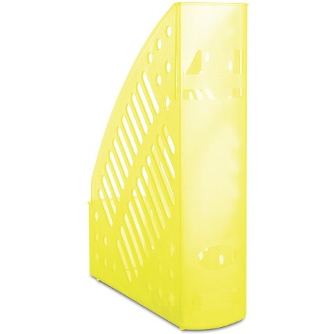 Pojemnik na dokumenty Donau A4/70mm transparentny żółty Donau