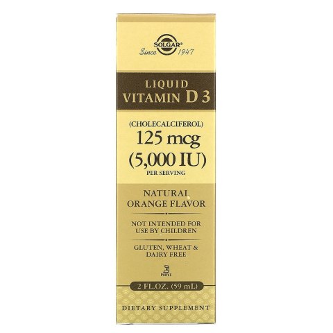 Solgar Witamina D3 w płynie 2500IU 59 ml