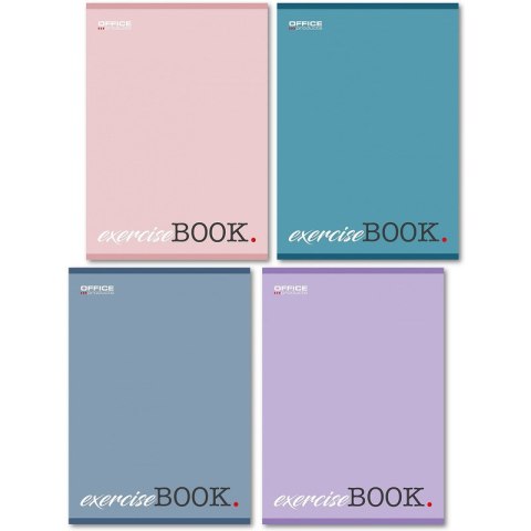 Zeszyt Office Products A5/80k linia mix kolorów Office Products