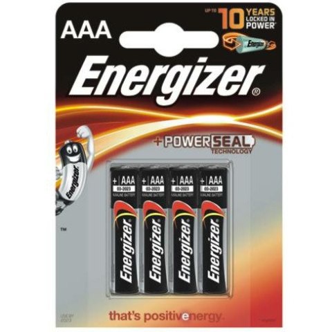 Baterie Energizer Alkaline Power AAA LR3 1.5V (4) Energizer