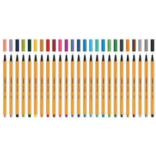 CIENKOPIS STABILO POINT 88 NEONOWY ZIELONY Stabilo