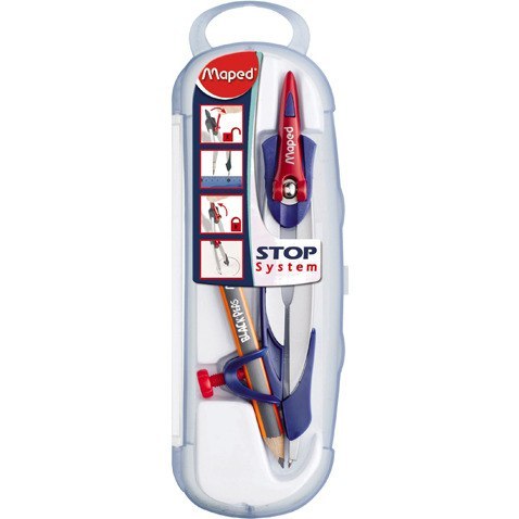 CYRKIEL MAPED STOP SYSTEM + OŁÓWEK Maped CYRKIEL MAPED STOP SYSTEM + OŁÓWEK Maped
