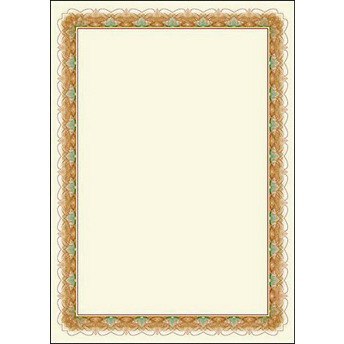 DYPLOM GALERIA PAPIERU A4 ZŁOTO (20) Galeria Papieru