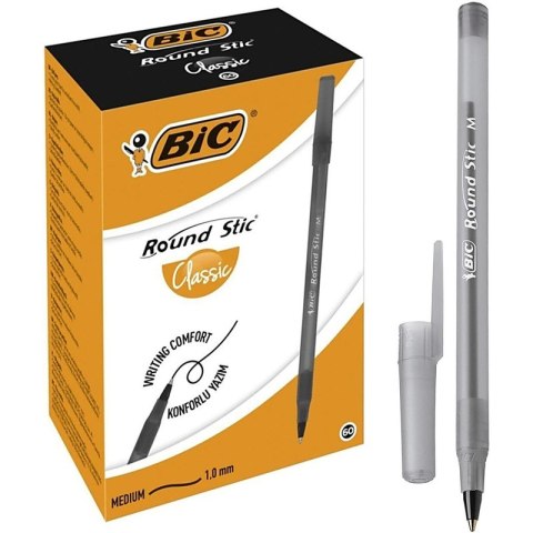 Długopis BiC Round Stic czarny (60) Bic