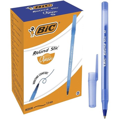 Długopis BiC Round Stic niebieski (60) Bic