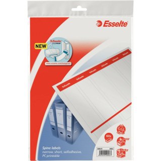 ETYKIETY NA SEGREGATOR ESSELTE 36x192mm SAMOPRZYLEPNE Esselte