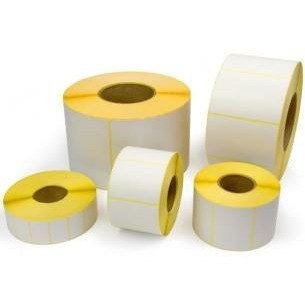 Etykiety na rolce Emerson 58x43mm białe (700) Emerson