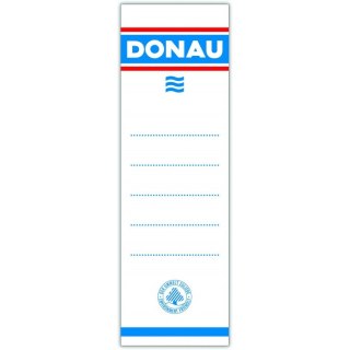 Etykiety na segregator Donau 54x153mm samoprzylepne (20) Donau