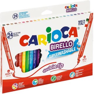 FLAMASTRY CARIOCA BIRELLO 24 KOLORY CARIOCA
