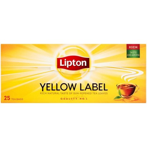 HERBATA LIPTON YELLOW LABEL (25) Lipton HERBATA LIPTON YELLOW LABEL (25) Lipton