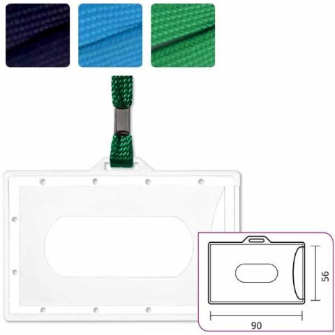 HOLDER DO KARTY ARGO TAŚMA ZIELONA Argo