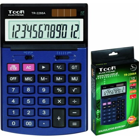 KALKULATOR TOOR TR-2266A TOOR KALKULATOR TOOR TR-2266A TOOR