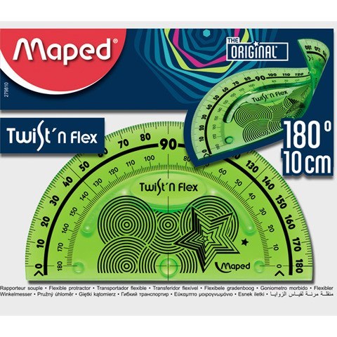 KĄTOMIERZ NIEŁAMLIWY MAPED TWIST'N FLEX 10cm Maped