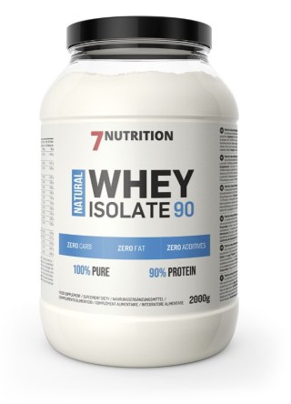 7Nutrition Natural WPI whey isolate 90 2000g smak naturalny