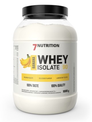 7Nutrition Whey Isolate 90 1 kg o smaku bananowym