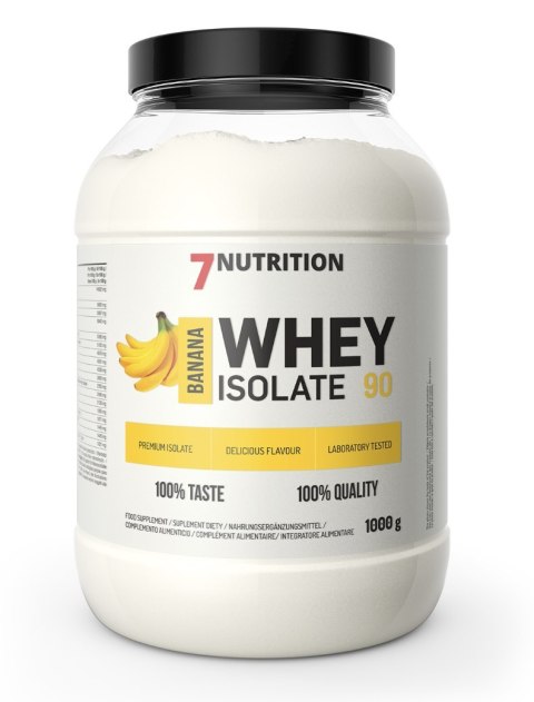 7Nutrition Whey Isolate 90 1 kg o smaku bananowym