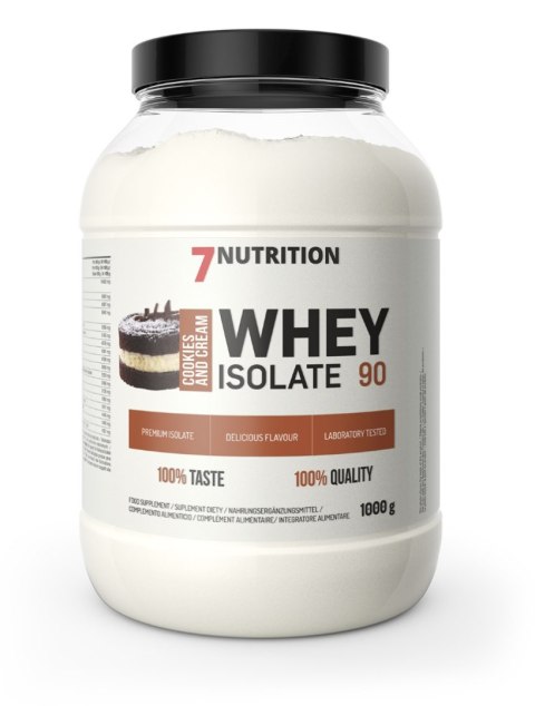 7Nutrition Whey Isolate 90 1 kg o smaku ciastka z kremem