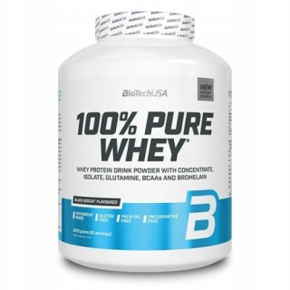 BioTech USA 100% Pure Whey 2270 g o smaku black biscuit