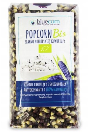 Bluecorn Popcorn (Ziarno Kukurydzy Niebieskiej) Bezglutenowe BIO 350 g