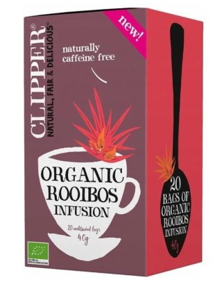 Clipper Herbatka Rooibos BIO (20 x 2 g) 40 g