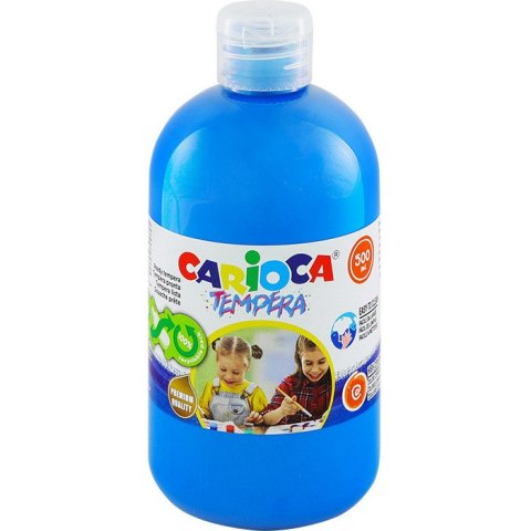 Farba tempera Carioca 500ml błękitna CARIOCA
