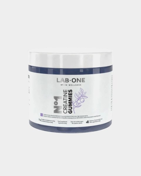 LAB ONE N°1 Creatine GUMMIES 60 żelek o smaku jagodowym