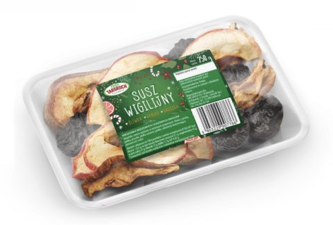 Targroch Mieszanka owoców wędzonych i suszonych Susz Wigilijny tacka 250 g