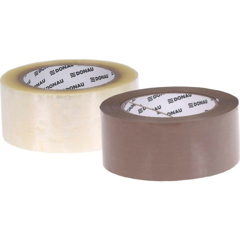 Taśma pakowa DONAU Hot-Melt , 48mm, 132m, 40mikr., Donau Taśma pakowa DONAU Hot-Melt , 48mm, 132m, 40mikr., Donau