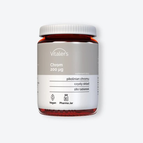 Vitalers - Chrom 200 µg 180 tab