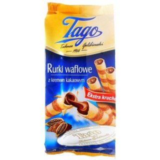 RURKI WAFLOWE TAGO z KREMEM KAKAOWYM 160g TAGO