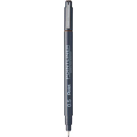Cienkopis Pentel PointLiner 0.5mm sepia Pentel