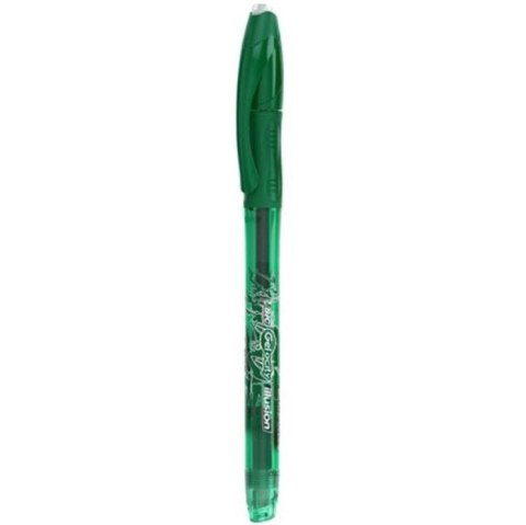Długopis wymazywalny BiC Gelocity Illusion zielony Bic