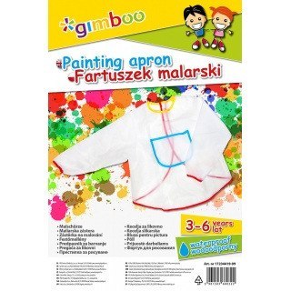 Fartuszek malarski Gimboo 3-6 lat Gimboo Fartuszek malarski Gimboo 3-6 lat Gimboo