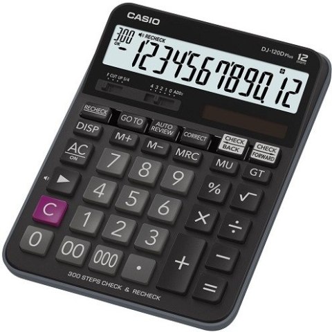Kalkulator Casio DJ-120D Plus czarny Casio