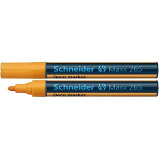 Marker kredowy Schneider Maxx 265 Deco pomarańczowy Schneider