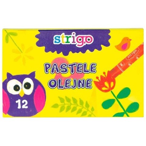 PASTELE OLEJNE STRIGO 12 KOLORÓW STRIGO PASTELE OLEJNE STRIGO 12 KOLORÓW STRIGO