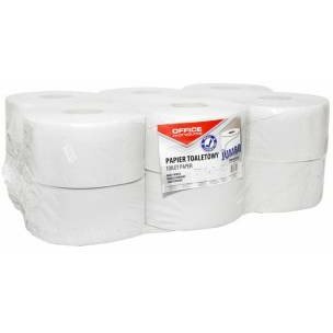 Papier toaletowy Office Products Jumbo 120m 1w makulatura biały (12) Office Products Papier toaletowy Office Products Jumbo 120m 1w makulatura biały (12) Office Products